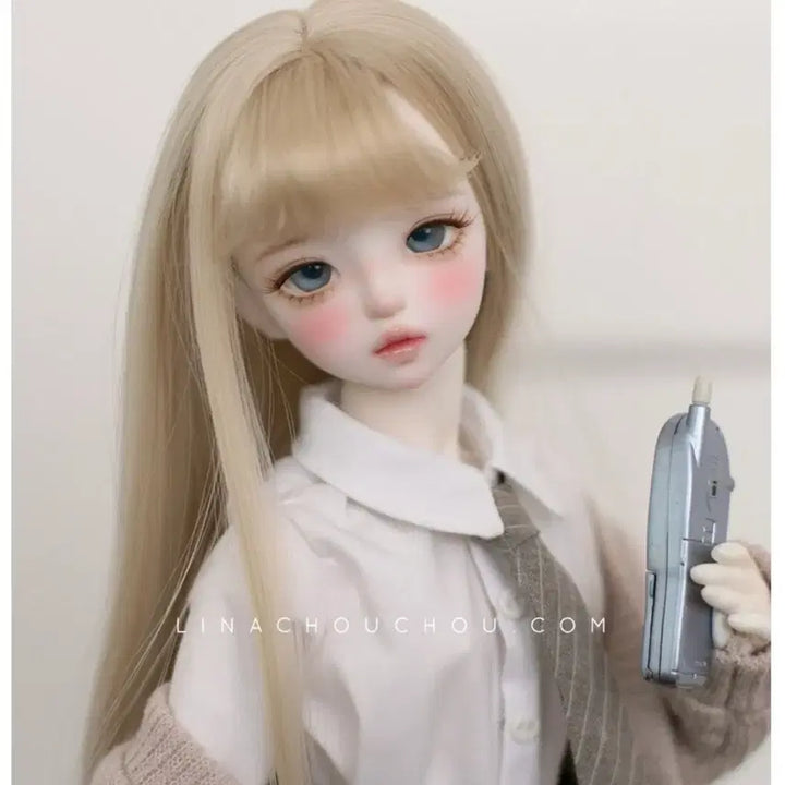 [BUNJANG] LinaLulu Iberis White Skintone Ball-Jointed Doll / [본체] 리나슈슈 이베리스 미백 구관 구체관절인형