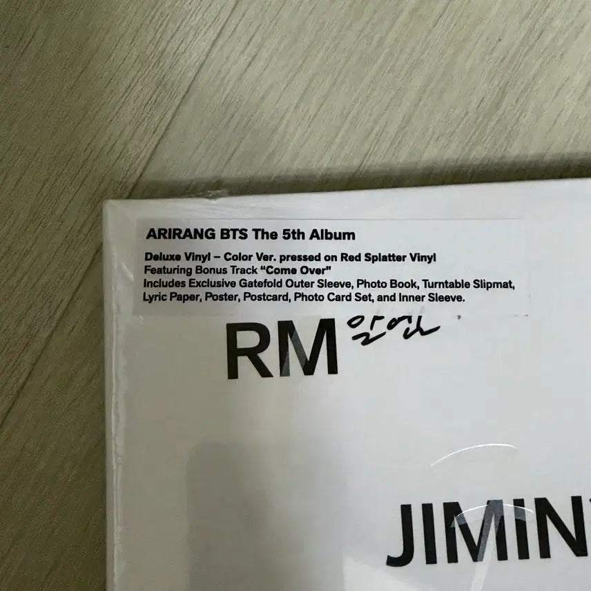 [BUNJANG] BTS ARIRANG Deluxe Vinyl (Color, Sealed) / (미개봉, 컬러) 방탄소년단 BTS ARIRANG 디럭스 바이닐