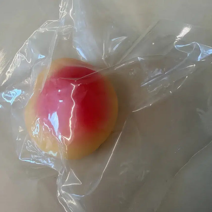 [BUNJANG] Kikamen Hwangdo Peach Crunch Squishy Toy / 키카멘 -  황도복숭아 크런치 말랑이 직구
