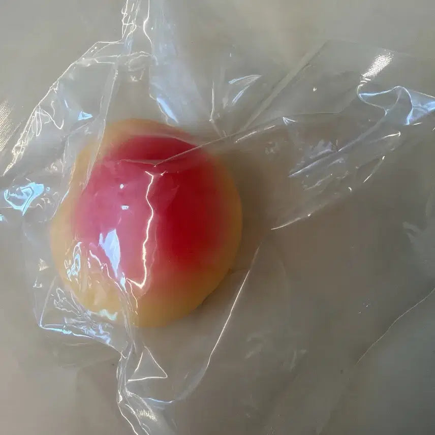 [BUNJANG] Kikamen Hwangdo Peach Crunch Squishy Toy / 키카멘 -  황도복숭아 크런치 말랑이 직구