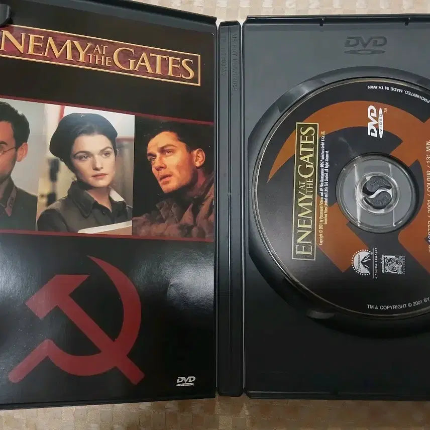 [BUNJANG] Enemy at the Gates Widescreen Collection DVD / 에너미 앳 더 게이트 DVD(Enemy at the Gates)
