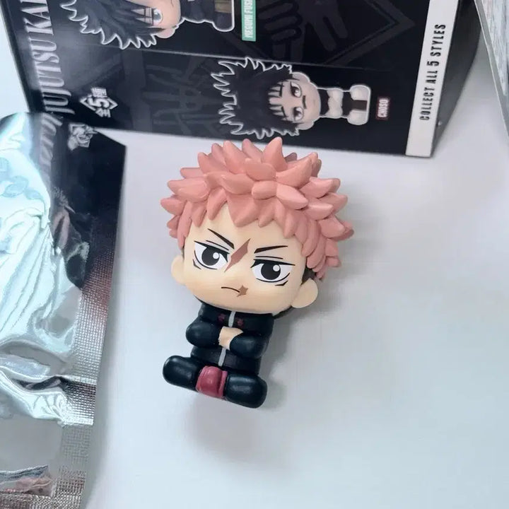 [BUNJANG] Jujutsu Kaisen Sunrise Pop Mini Figure - Yuji Itadori / 주술회전 선라이즈팝 미니 피규어 - 이타도리 유지