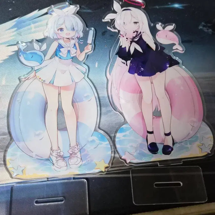 [BUNJANG] Blue Archive Arona &amp; Prana Acrylic Stand Summer Concept / 블루아카이브 아로나 프라나 아크릴스텐드