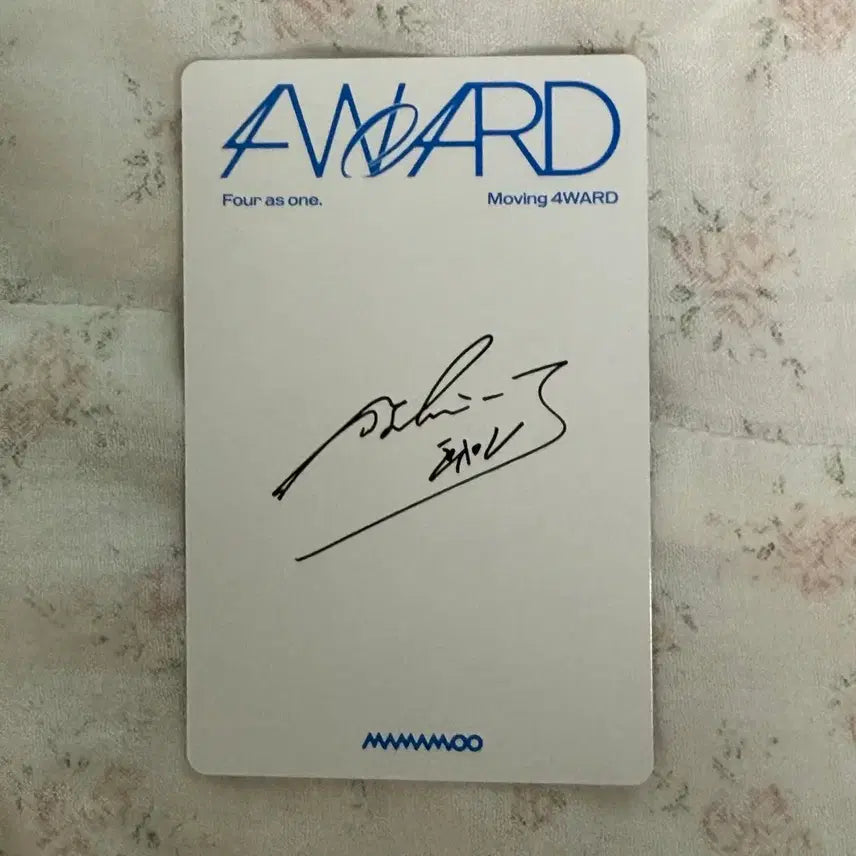 [BUNJANG] Mamamoo Wheein Pop Flower Album Photocard / 마마무 휘인 포플라워 앨범 포토카드 판매합니다