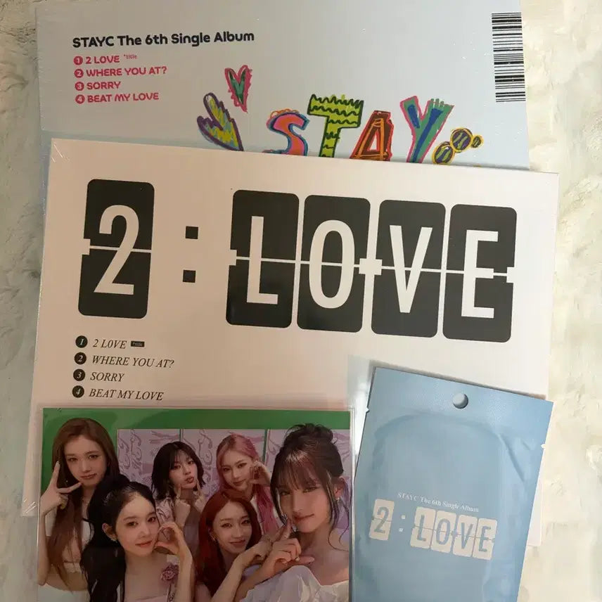 [BUNJANG] STAYC Two Love Album Sealed / 미개봉) 스테이씨 투러브 앨범
