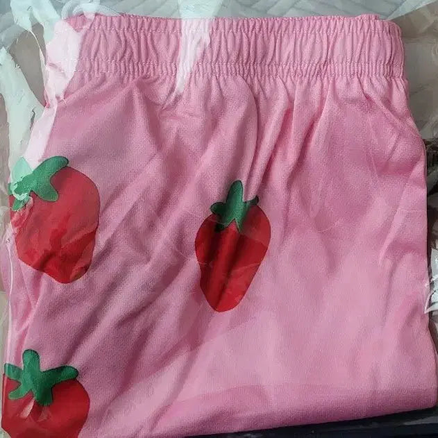[BUNJANG] Gintoki Strawberry Pattern Pajama Pants / 긴토키 딸기바지 (급전)