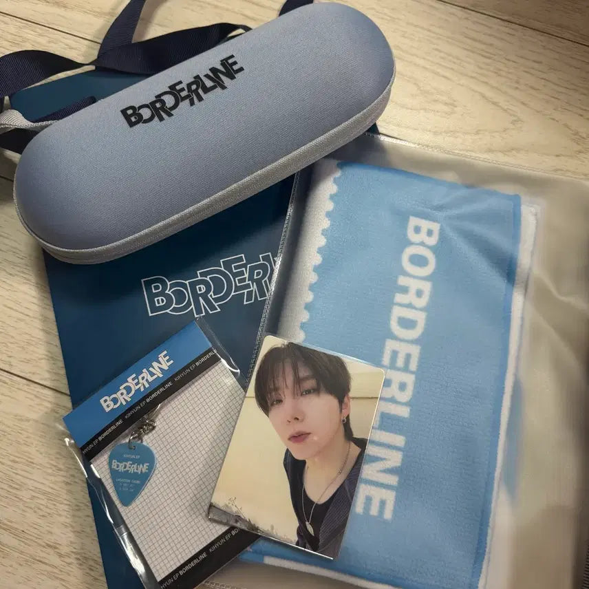 [BUNJANG] MONSTA X Kihyun Borderline GONG BANG KIT Full Set + Photocard / 몬스타엑스 기현 보더라인 공방 키트 풀세트+포카