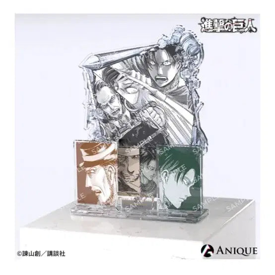 [BUNJANG] Levi Ackerman Anique Shop Acrylic Diorama (Sealed) - Attack on Titan / 미개봉) 리바이 애니크샵 아크릴 디오라마 지크 케니