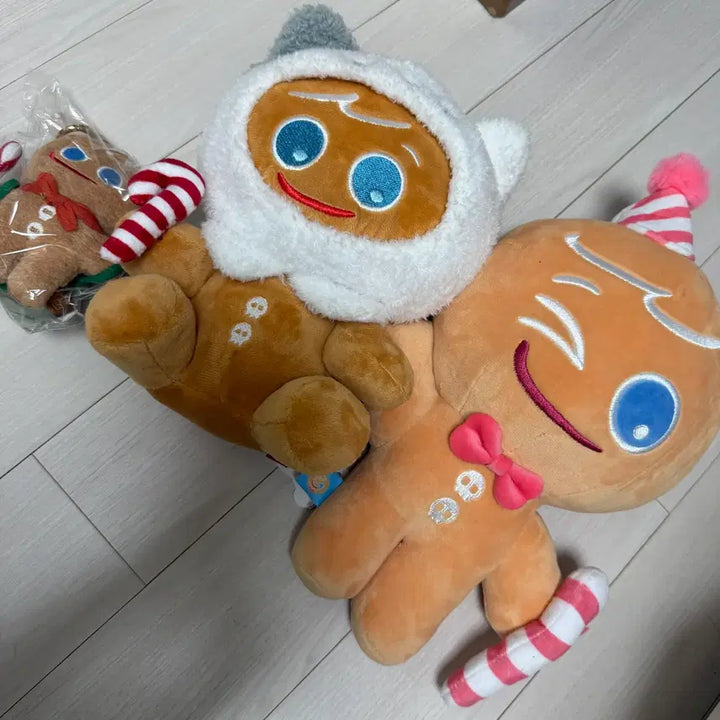 [BUNJANG] Brave Cookies 3-Piece Plush Doll Set / [급처/새상품] 용감한 쿠키 인형 3종 세트
