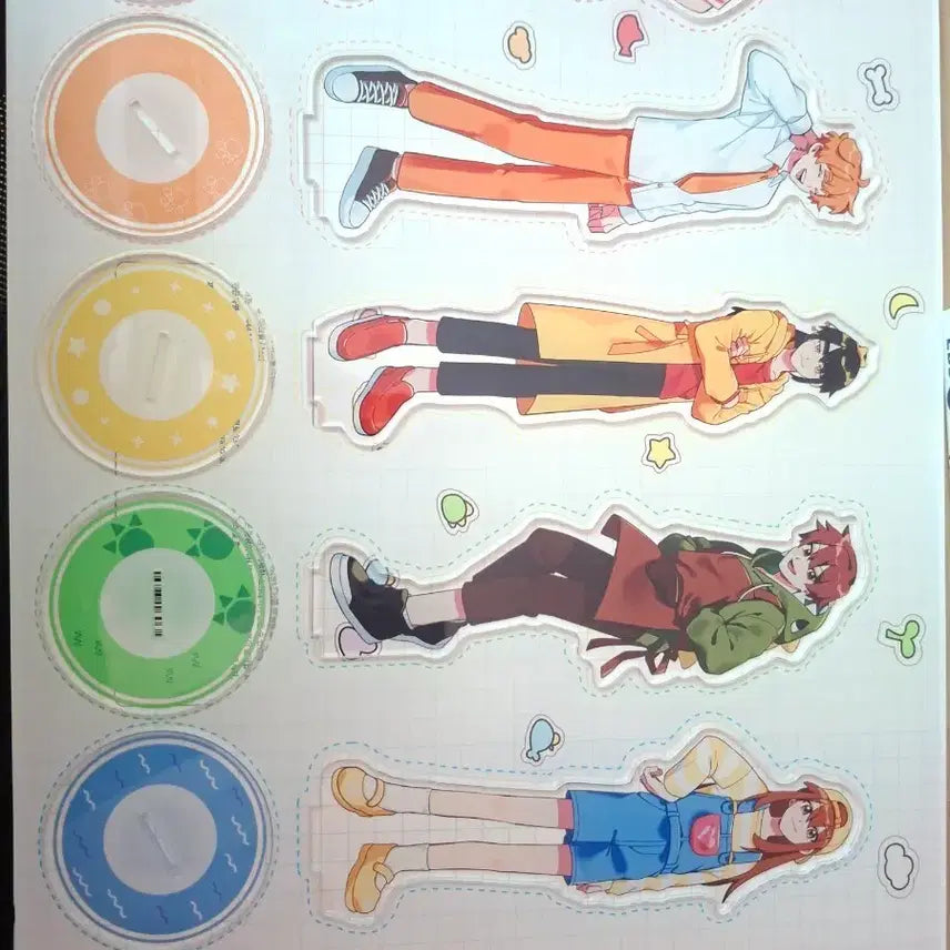 [BUNJANG] Pixelie Acrylic Stand Bundle Set / 픽셀리 아크릴스탠드 일괄