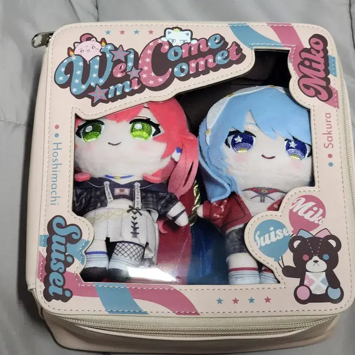[BUNJANG] Hoshimachi Suisei &amp; Sakura Miko "Micomet" Plush &amp; Bag Bundle / 미코멧 누이, 가방 판매합니다