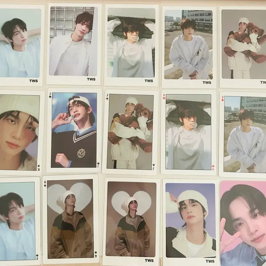 [BUNJANG] TWS Shinyu Photocard Bundle Set / 투어스 신유 포카 42클럽 투콘