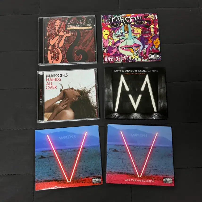 [BUNJANG] Maroon 5 CD Bundle Set / 마룬 5 CD 일괄 판매