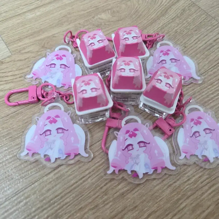 [BUNJANG] Cookie Run Kingdom Eternal Sugar Keycap Keychain / 쿠키런 킹덤 키캡 키링 이터널 슈가