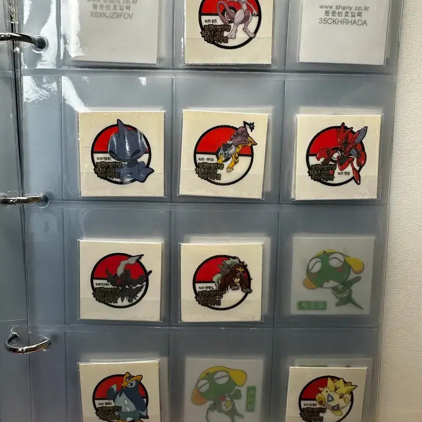 [BUNJANG] Pokemon Sticker Collection 10th Anniversary / 포켓몬스터 띠부띠부씰 10주년