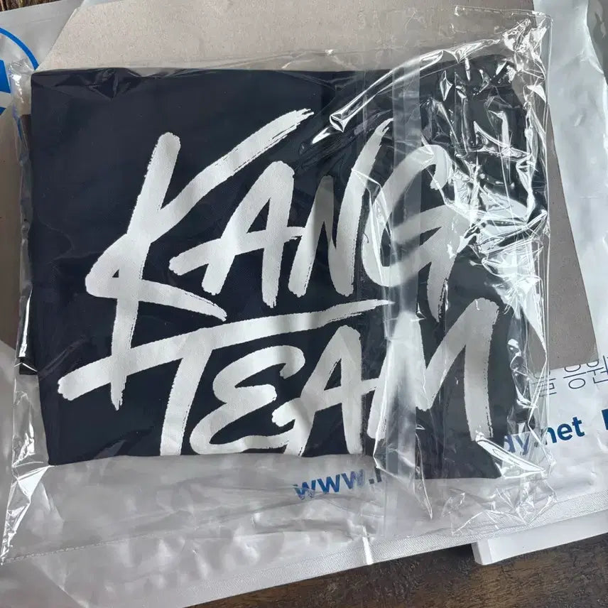 [BUNJANG] Kang Min Chul Navy Logo T-Shirt (L) / 강민철 티셔츠 L