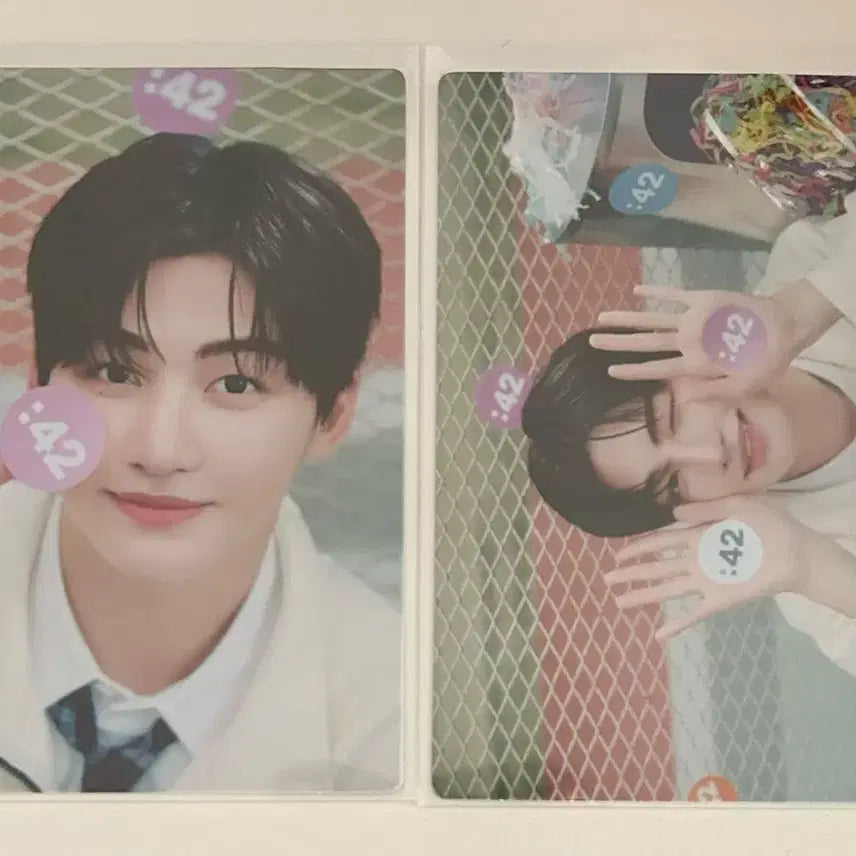 [BUNJANG] TWS Jihoon 42 Club Photocard Bundle Set / 투어스 지훈 포카 42클럽