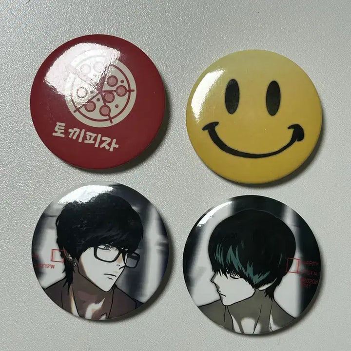 [BUNJANG] Happy Together B:ON Annex Collaboration Cafe Menu Can Badge Set / 해피투게더 캔뱃지 비온아넥스 메뉴 특전