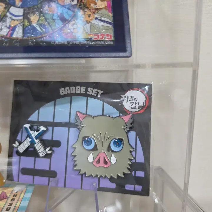 [BUNJANG] Demon Slayer: Kimetsu no Yaiba Inosuke Badge / 귀멸의 칼날 이노스케 cgv 뱃지