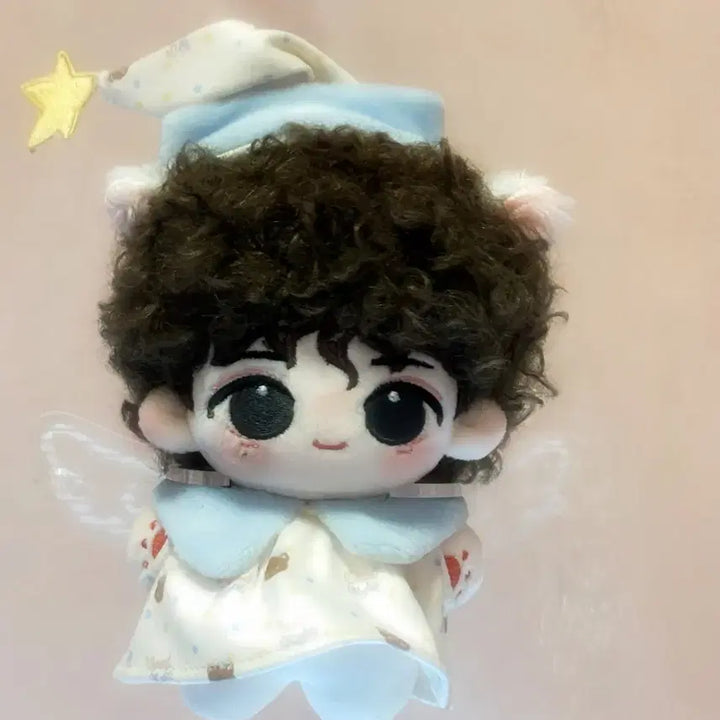 [BUNJANG] SEVENTEEN Jeonghan 10cm Doll "Kkot-hani" (Horn Accessory Included) / 세븐틴 SVT 정한 10cm 10깅 인형 꽃하니(양뿔 포함) 양도 jeonghan