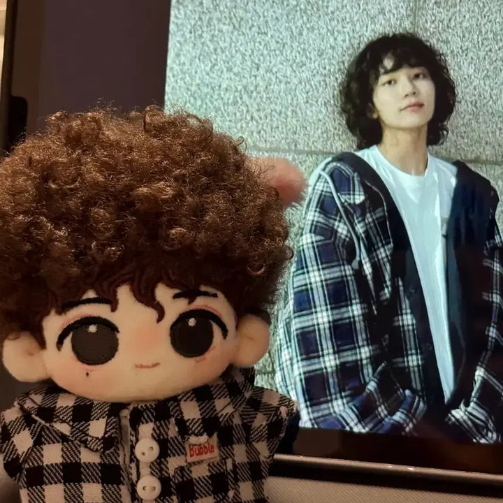 [BUNJANG] SEVENTEEN Jeonghan 10cm Doll "Kkot-hani" (Horn Accessory Included) / 세븐틴 SVT 정한 10cm 10깅 인형 꽃하니(양뿔 포함) 양도 jeonghan