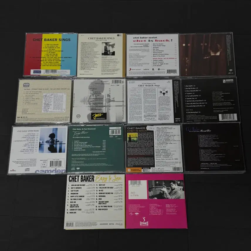[BUNJANG] Chet Baker CD Bundle Set / 쳇 베이커 CD 일괄 판매