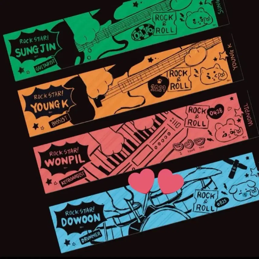 [BUNJANG] DAY6 Dowoon Double-Sided Towel Slogan / 데이식스 도운 윤도운 타올 슬로건 (양면) 양도 판매