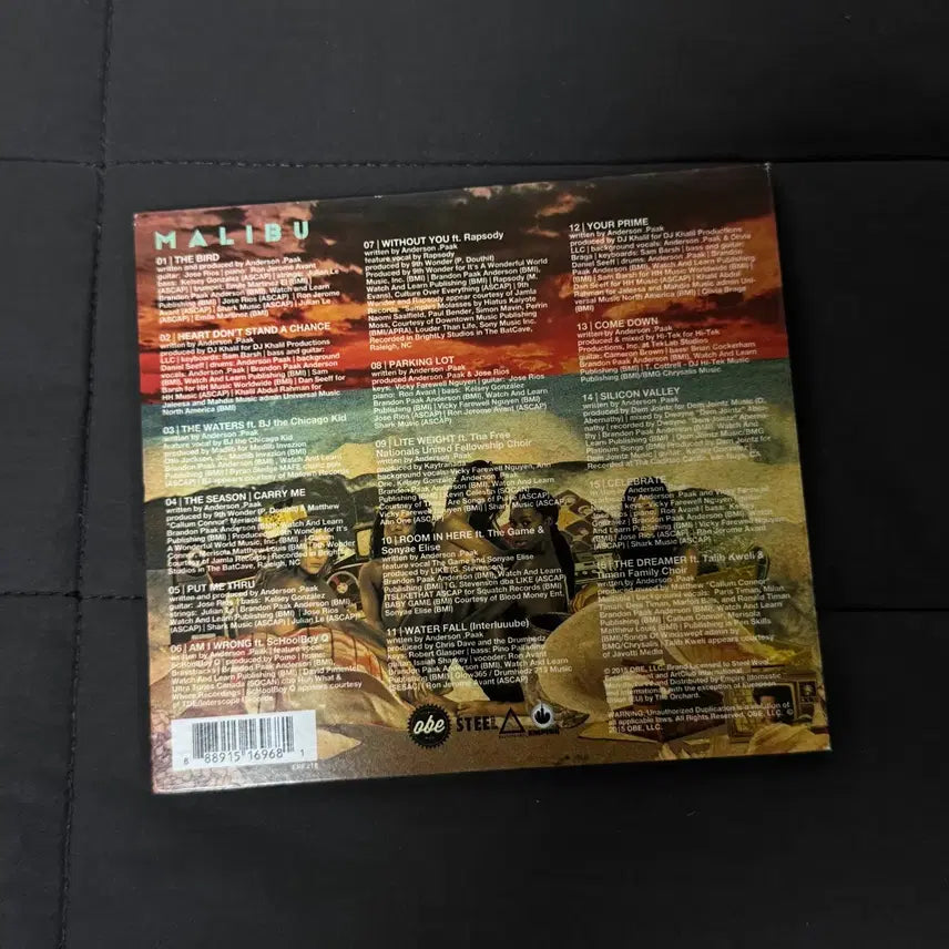 [BUNJANG] Anderson .Paak Malibu CD First Press Edition / 앤더슨 팩 Malibu CD 새상품