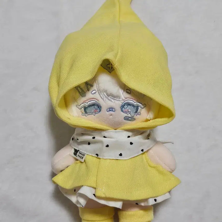 [BUNJANG] 20cm Yellow Fairy Doll Clothes / 20cm 솜인형옷 노란요정