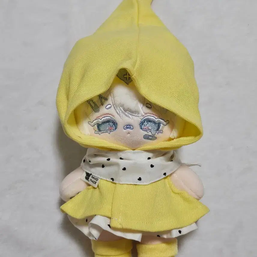 [BUNJANG] 20cm Yellow Fairy Doll Clothes / 20cm 솜인형옷 노란요정
