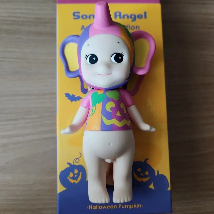 [BUNJANG] Sonny Angel Artist Collection Halloween Pumpkin Elephant Figure / 소니엔젤 아티스트 컬렉션 할로윈 펌킨 코끼리
