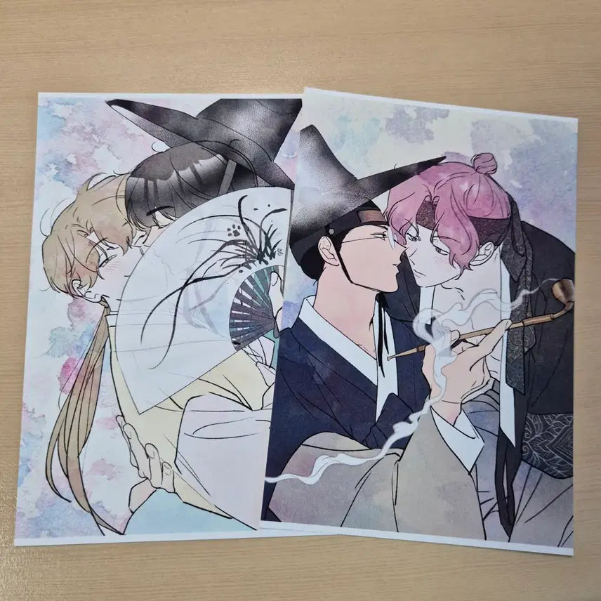 [BUNJANG] Sun Eui-ho Spinach Bouquet Clear Card &amp; Acrylic Stand Set / 시금치꽃다발 선의철호 클리어카드+아크릴스탠드