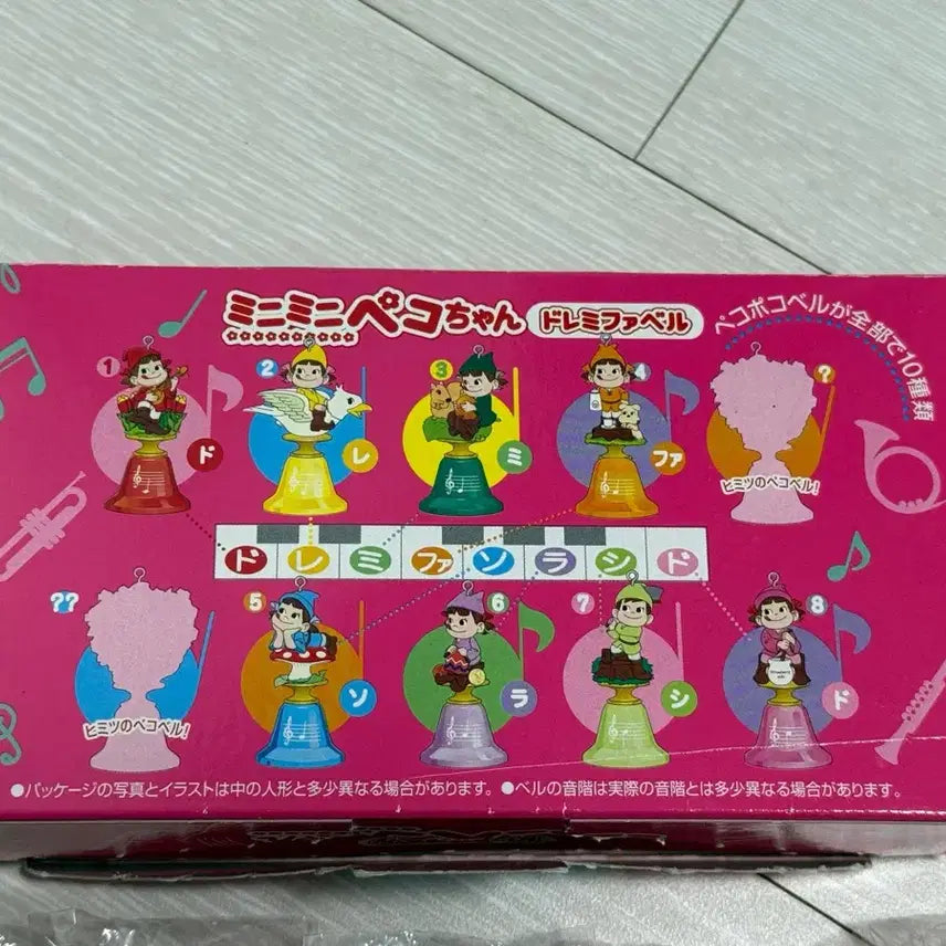[BUNJANG] Fujiya Peko-chan Vintage Keychain Set (9 pcs) / (새상품/레어) 후지야 페코짱 키링세트 일괄