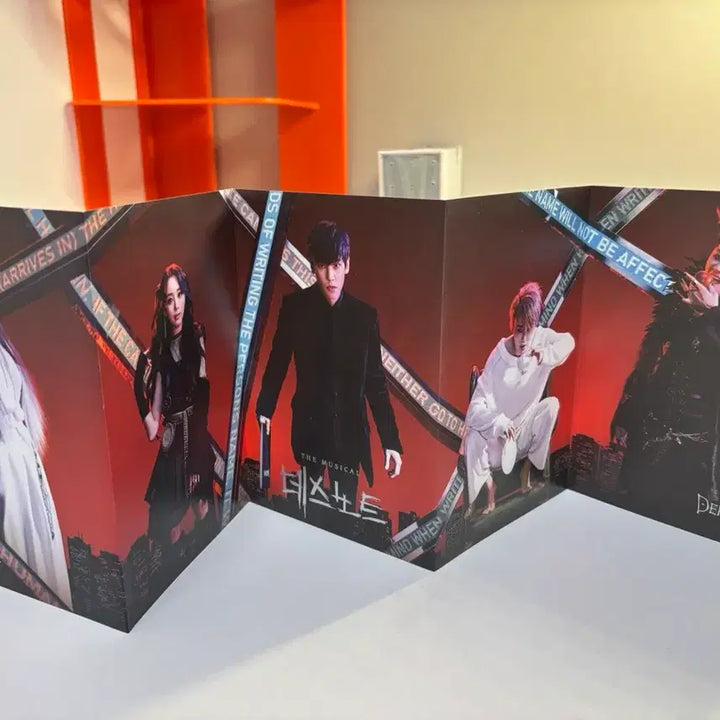 [BUNJANG] 2022 Musical Death Note Accordion File Bundle Set / 2022 뮤지컬 데스노트 아코디언 파일 일괄 판매