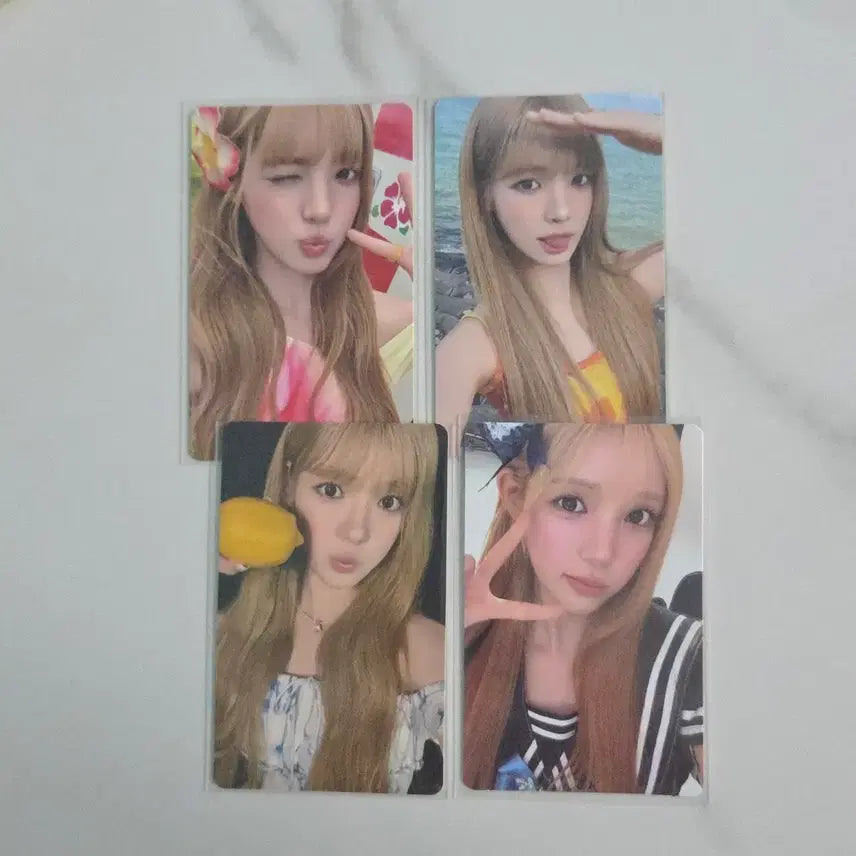 [BUNJANG] IVE Yujin Japan Lucky Draw Photocard Bundle / 하투하 유하 레몬탱 일본 특전 포카 일괄 쥬얼 유니버셜 타워레코드 hmv