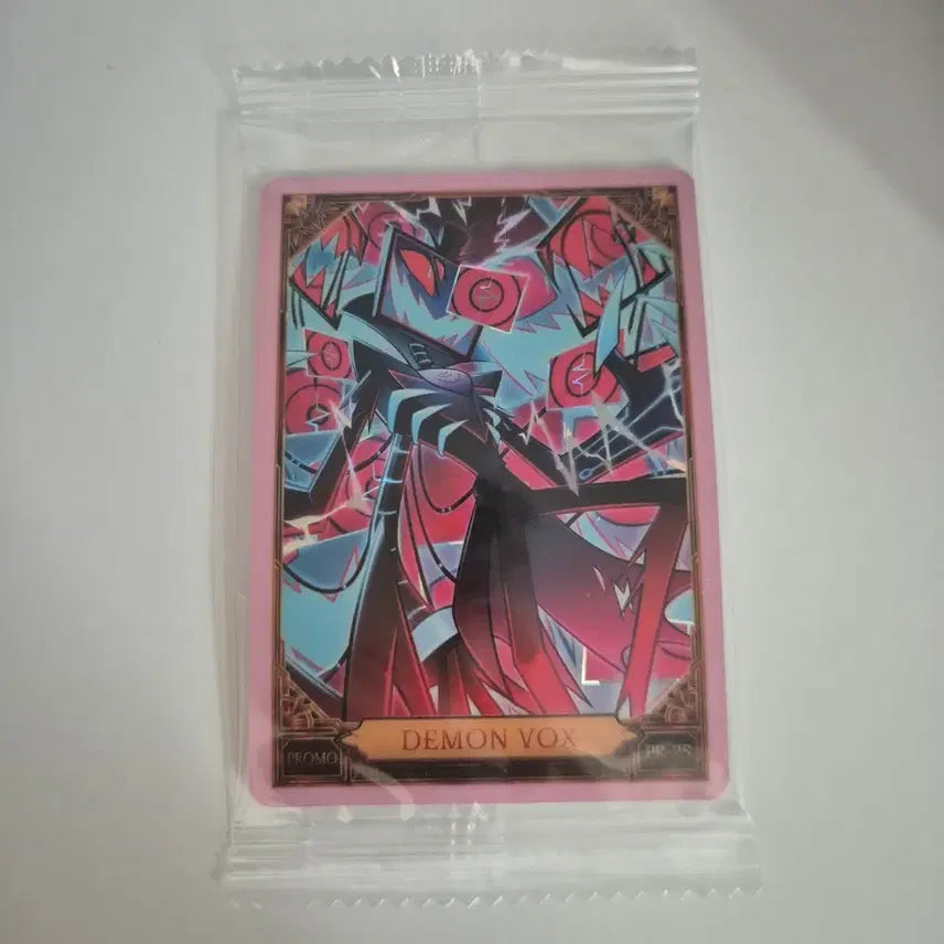 [BUNJANG] Haesoo Demon Box Promo Card Pink Foil / (배송비 포함 476,~) 해즈빈 호텔 데몬 복스 프로모 카드 핑크 포일