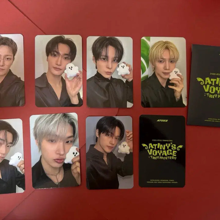 [BUNJANG] Ateez Photocard 8-Member Set / 에이티즈 포토카드 8종 세트