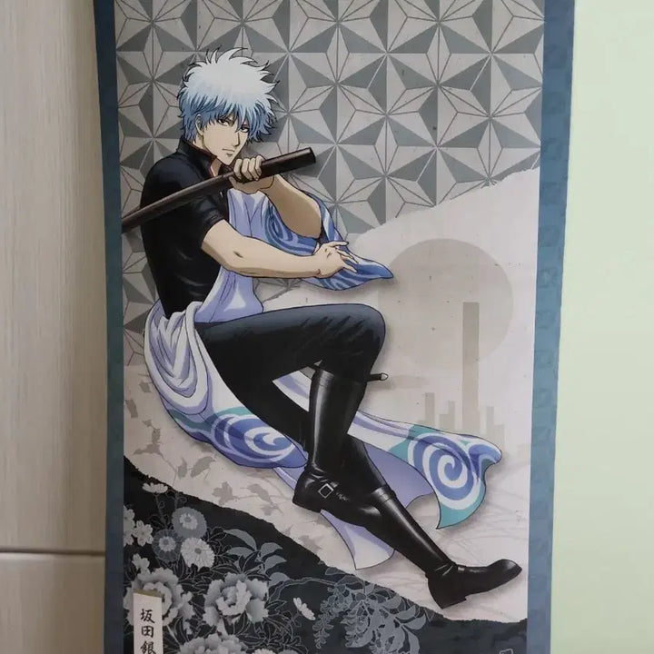 [BUNJANG] Gintama Gintoki Paper Tapestry Scroll / 은혼 긴토키 종이 태피스트리 족자봉 판매