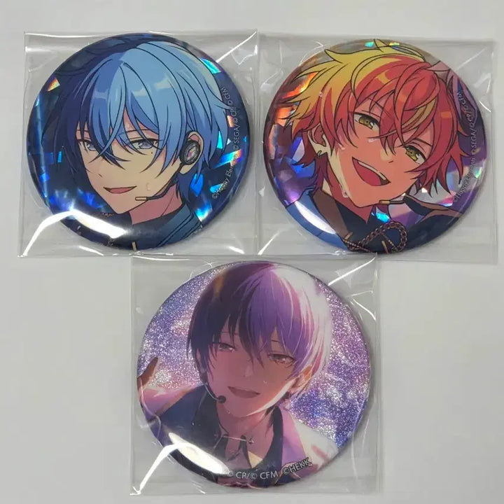 [BUNJANG] Project SEKAI Aoyagi Toya &amp; Shinonome Akito Collaboration Glitter Can Badge Bundle Set / (일괄)프로세카 프세카 아오야기 토우야 시노노메 아키토 콜라보 글리터 캔뱃지