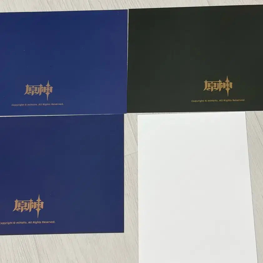 [BUNJANG] Genshin Impact Alhaitham Postcard Set / 원신 공식 알하이탐 엽서