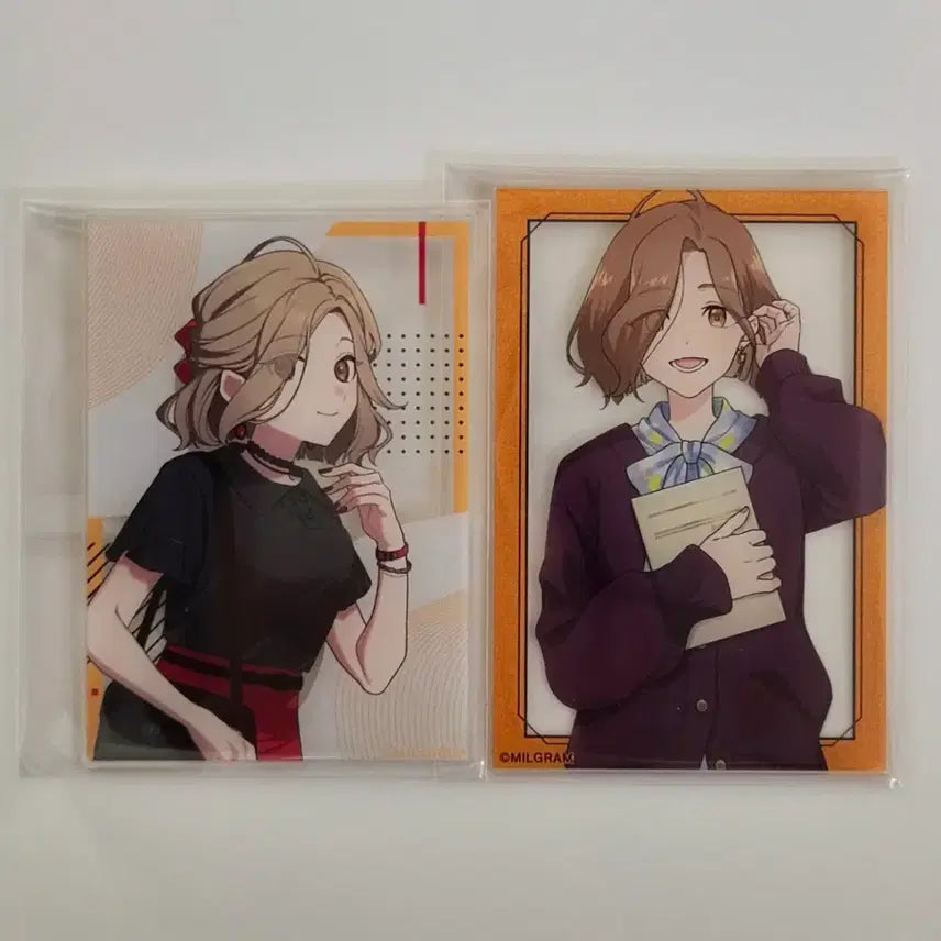 [BUNJANG] Milgram Shiina Mahiru 5th Anniversary Acrylic Card Bundle Set / (일괄)밀그램 milgram 시이나 마히루 5주년 아크릴 카드