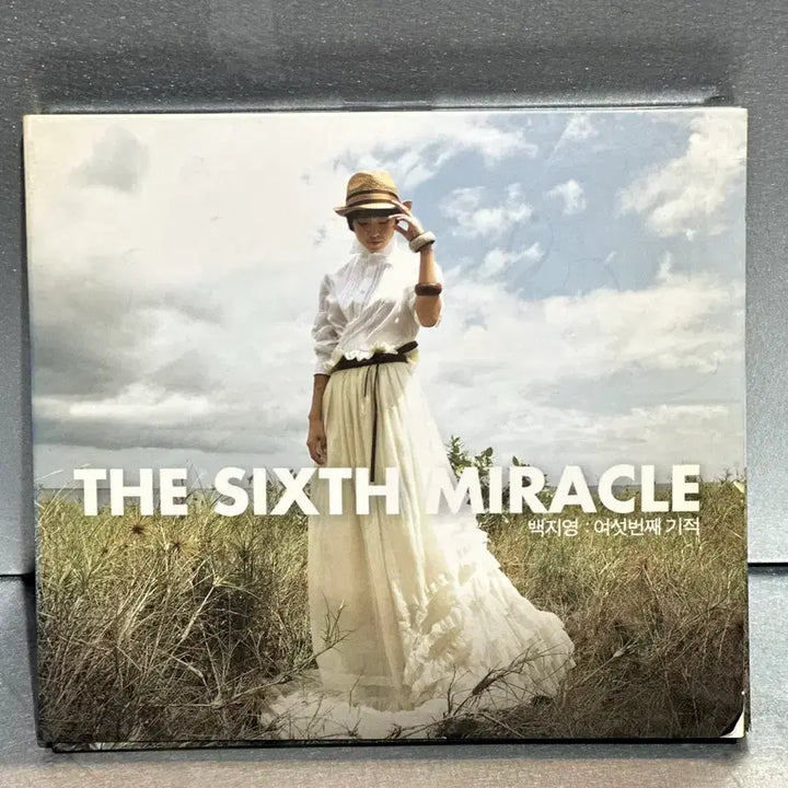 [BUNJANG] Baek Z Young The Sixth Miracle Album / (백지영 THE SIXTH MIRACLE 앨범상태좋음