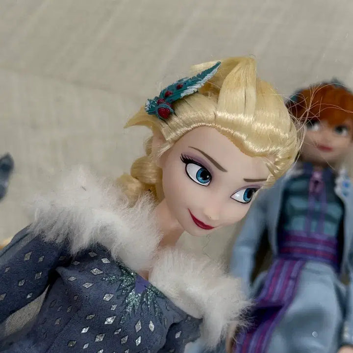 [BUNJANG] Disney Elsa Anna Doll Bundle Set / 디즈니랜드 엘사 안나 인형 (일괄)