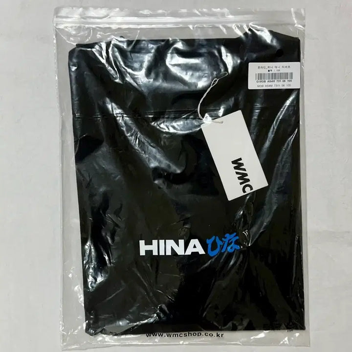 [BUNJANG] WMC Hina Collaboration T-Shirt XL / WMC 더블유엠씨 qwer 큐더블유이알 히나 콜라보 티셔츠 미사용