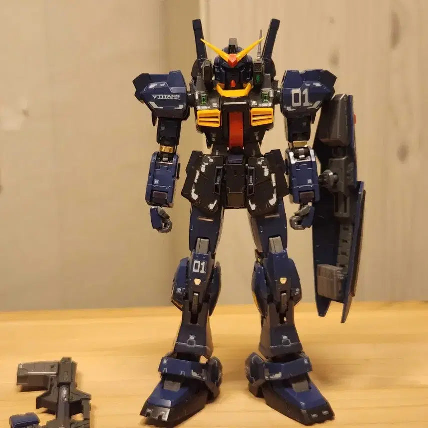 [BUNJANG] Bandai RG Mark II (Partially Assembled, Rifle &amp; Backpack Burner Missing) / [RG][가조립] 마크2