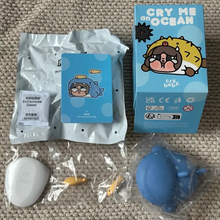 [BUNJANG] Pop Mart Crybaby Tears Sea 1:144 Secret Edition Figure Keychain / 정품 새상품)팝마트 크라이베이비 눈물 바다 1:144 시크릿 피규어