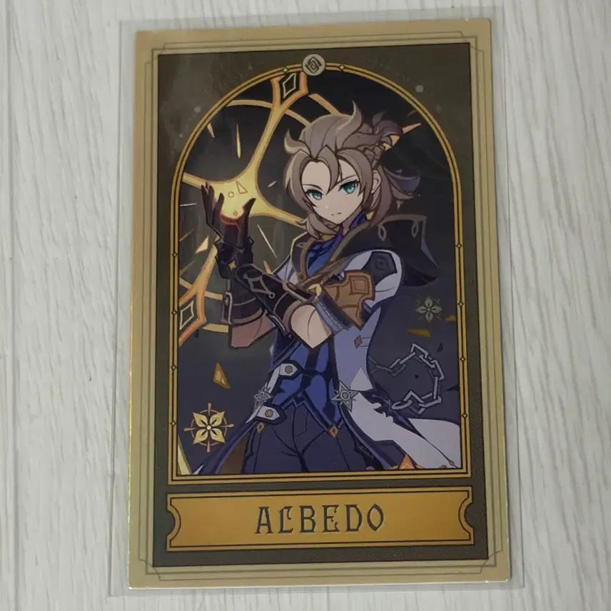 [BUNJANG] Genshin Impact Yo-Land Issue 24 Albedo Random Photocard / 원신 24호요랜드 랜덤 포카 점괘 알베도