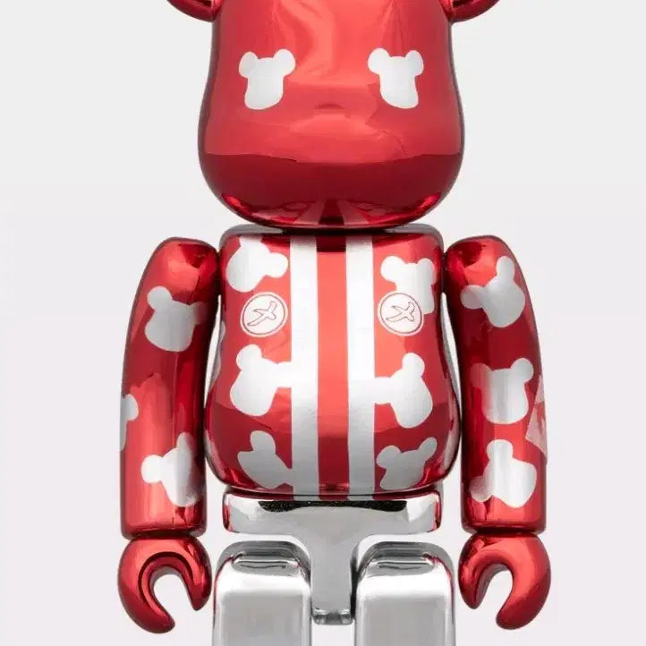 [BUNJANG] Bearbrick Maison Mihara Yasuhiro Red Chrome 400% / 베어브릭 메조하피 레드크롬