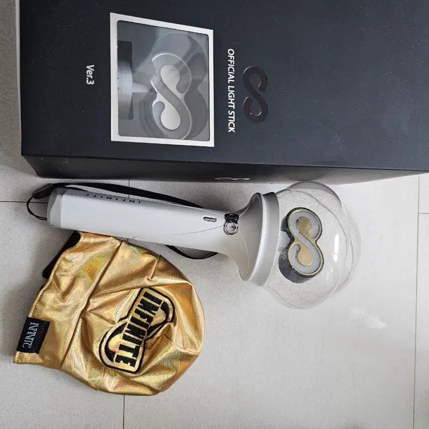 [BUNJANG] Infinite Official Lightstick Yeobong 3 Bundle Set with Cover / 인피니트응원봉 여봉3 판매합니다
