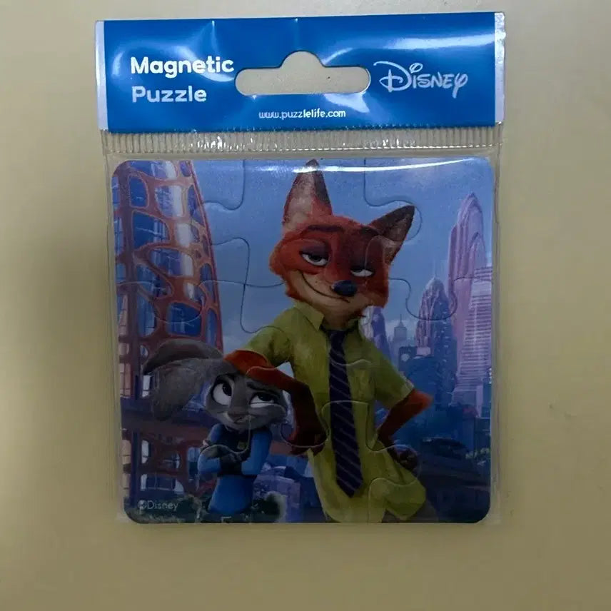 [BUNJANG] Zootopia Nick &amp; Judy Puzzle Magnet / 주토피아 닉 주디 퍼즐 마그넷 자석
